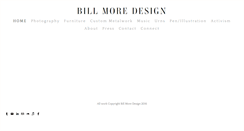 Desktop Screenshot of billmoredesign.com